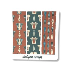 Dad Pen Wraps from Made By R And R (2 Sets)