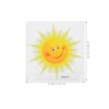 IMIKEYA Sun Wall Sticker Smiling Sun Wall Sticker Wall Decoration