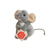 Teddy Hermann 92603 Maus 2-farb. sort. 11 cm im Display,
