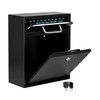 AdirOffice Wall Mount Mailbox - Mailbox with Lock and Keys-