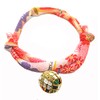 [Collar Treatment] Cat Collar, Cat Bell, Charm (4 Leaf Peach,