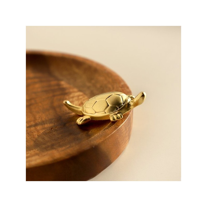 24K Gold Korean-made Turtle Chopstick Rest 1p / 24K 골드