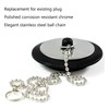 YUNYU 2 Pcs Universal bath plug, Bathroom Sink Plug Replacement,