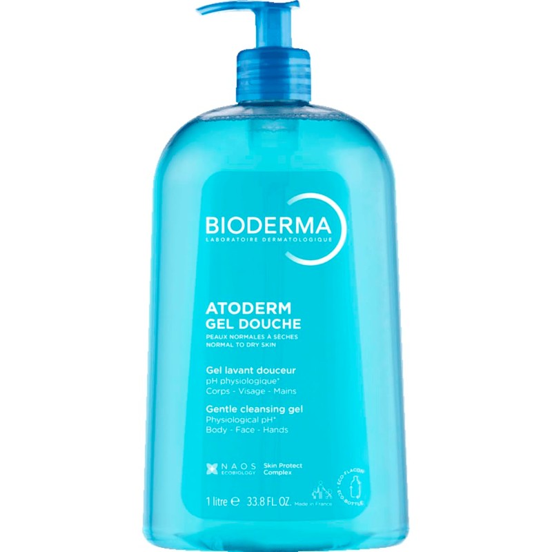 Bioderma Atoderm Moisturizing Shower Gel Body Wash For Normal To