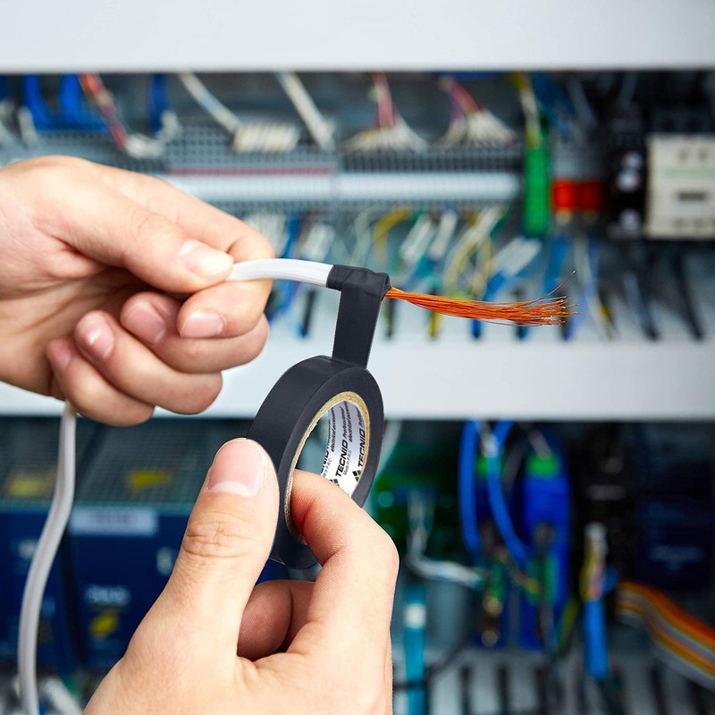 PVC Insulation Tape Thickness 0.13mm 25mm x 25m Black