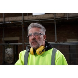 Blackrock Padded Ear Defenders Adults, Premium Headband, Adjustable, Kids, Ear Protectors, SNR 27db, Noise Cancelling, Protection, Headphones, Hearing Protection For Work, Safety - Certified to EN352