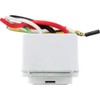 Westek TMDW30 Hardwire Indoor Digital Wall Switch Timer, White