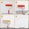 CODOHI 2 PCS 7'' Texture Roller Pattern Paint Roller for