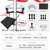 Flagpole Solar Light,3300lm 24 LEDs Super Bright Flag Pole Light