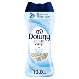 Downy Comfy Cozy In-Wash Laundry Scent Booster Beads, Meadow Rain Scent, 13 oz, Softness and Freshness