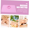 WOONEKY Massage Bed Sheet Face Hole Waterproof Spa Bed Cover