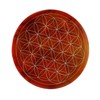 Budawi® Soapstone Coasters Set Round Flower of Life 7 Pieces