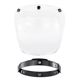 Open Face Helmet Visor Motorcycle Helmet Bubble Visor Bubble Shield Motorcycle Helmets Accessorie