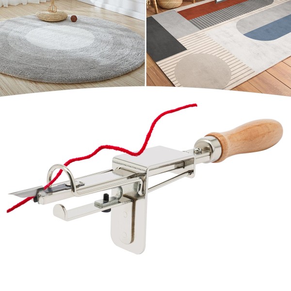 Unbranded Modern Manual Adjustable Tuft Length Tufting Tool Rug Cut-pile