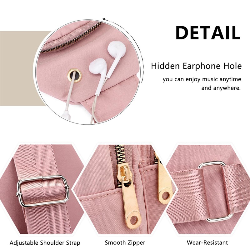 Crossbody Bag for Women and Men Casual Shoulder Sling Bag