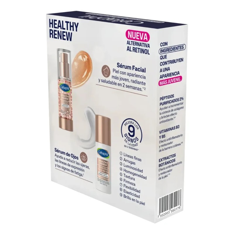 Cetaphil Kit Antiedad Serum Facial Y Contorno De Ojos