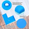 2pcs Water Bags for Pool Cover Inground, Leakproof Corner Water