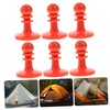 WOONEKY Insulated Plastic Canopy Pole Cap for Tent 8pcs Camping