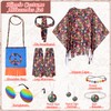 BITOYO Hippie Costume Women (A)