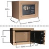 Yuanshikj Electronic Deluxe Digital Security Safe Box Key Keypad Lock