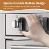 EUDEMON 5 Pack Baby Safety Gas Stove Knob Locks,Childproof Lock