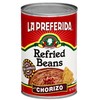 La Preferida Chorizo Refried Beans Heat & Serve for an