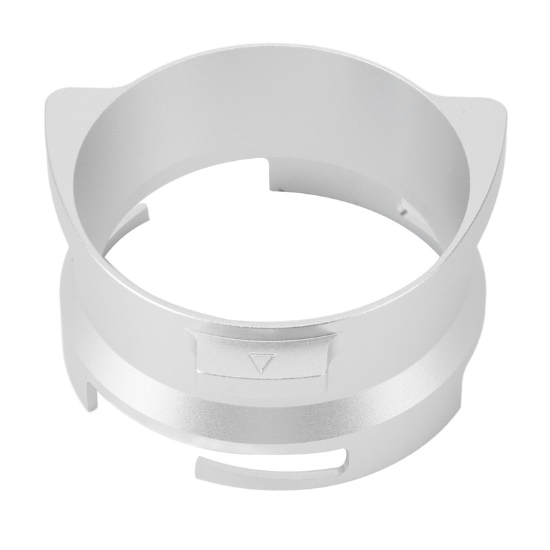 Dosing Funnel Aluminium Alloy Splash Proof Rotatable Coffee Dosing Ring