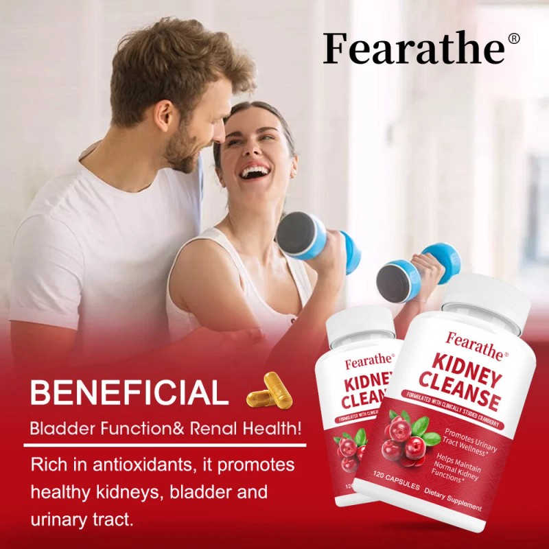 Fearathe Kidney Cleanse Capsules,Suppo