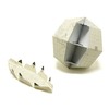Geography Globe, Ground Axis 23.4 Degrees, Blank S, White Assembly