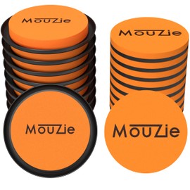 8+8 Orange 3 1/2 Inch Reusable Heavy-Duty Mover Large Appliance and Furniture Sliders Coasters Super Movers Tool Pads for Easy Moving Over Carpet Hardwood Concrete Tile Wood Floors no Lifter Included