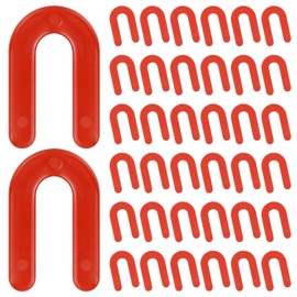 DGSL Tile Leveling System Tile Spacers 1/8 Inch, 300 pieces Horseshoe Shim U Shape Plastic Tile Leveling Clips for Various Types of Tile Leveling