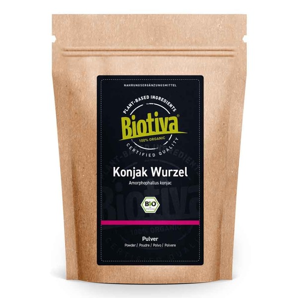 Konjac Powder Organic 250 g - Konjac Root - E425