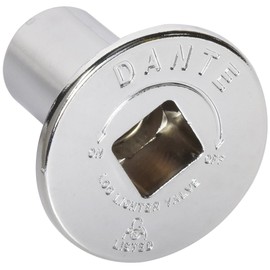 Dante Products FP.BV.CR Chrome Floor Plate for Dante Ball Valve