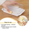 Pursufect Butter Dish, Butter Box with Multifunctional Measuring Spoon, Airtight