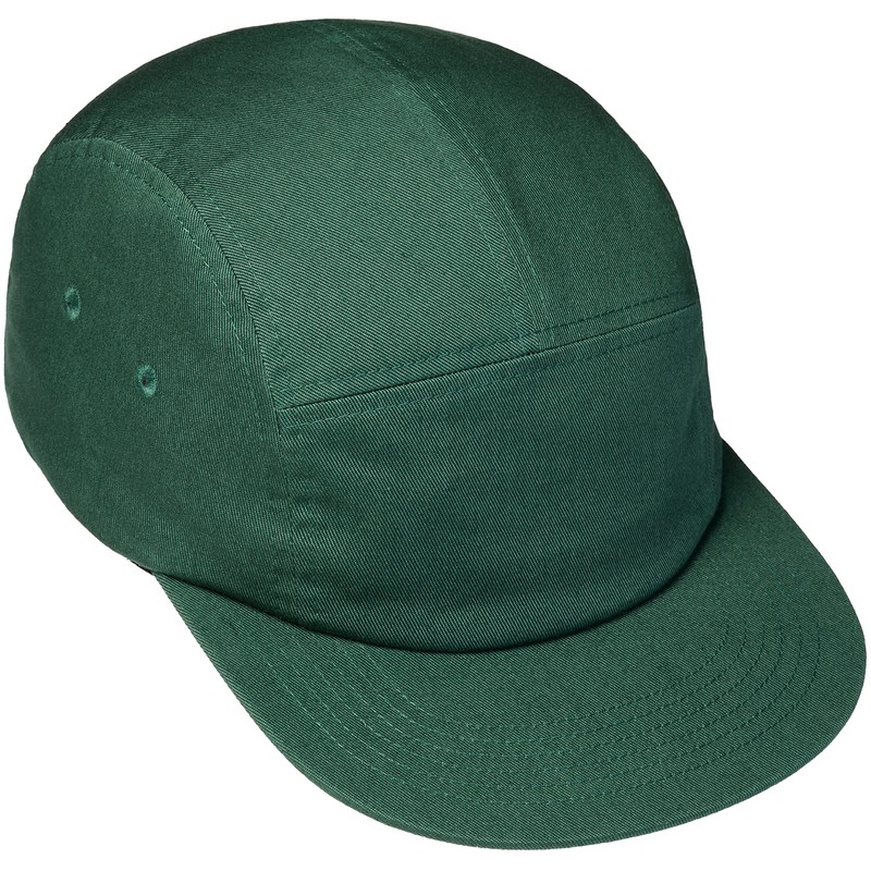 Pembroke® 5 Panel Cap, 100% Cotton, Adjustable Size, dark green,