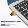 Micro SD Card Reader, BorlterClamp USB C SD Card Reader,