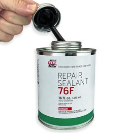 Rema Tip Top Two 76F Innerliner Tire Repair Sealant (Flammable) 16 oz Cans with Brush Cap