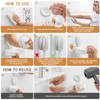 LEVERLOC Soap Dish Holder for Shower Suction Cup Wall Mounted