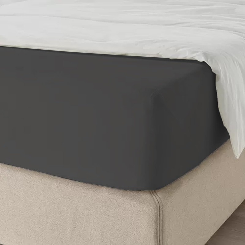 My home store Fitted Sheet 25 cm Deep Brushed Microfiber