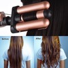 Pretfy Hair Curling Iron 3-Barrel 32mm Hair Waver Hair Curler