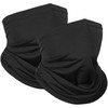 Suytvenxau 2-Pack Men's Multifunctional Neck Gaiters - Breathable Face Mask,