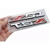 2Pcs Z51 Emblems Car Badge 3D Nameplate Letter Compatible with
