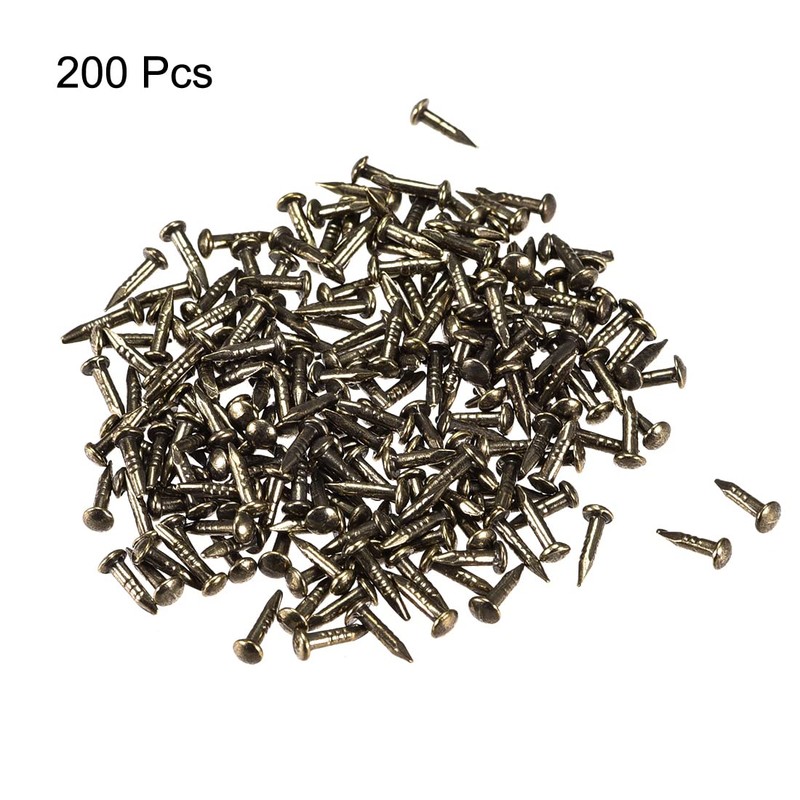 uxcell Small Tiny Nails 1.2x6mm(DXL) for Wooden DIY Decorative Pictures