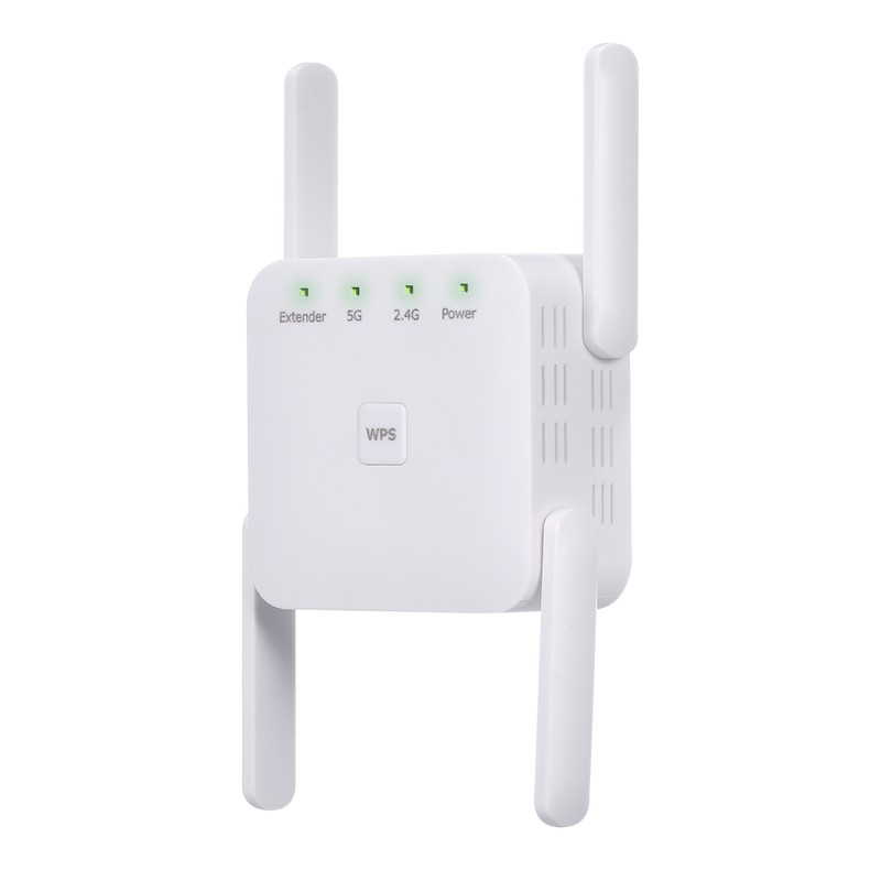 1200Mbps 2.4G 5G Dual Frequency WiFi Repeater WiFi Extender Wireless
