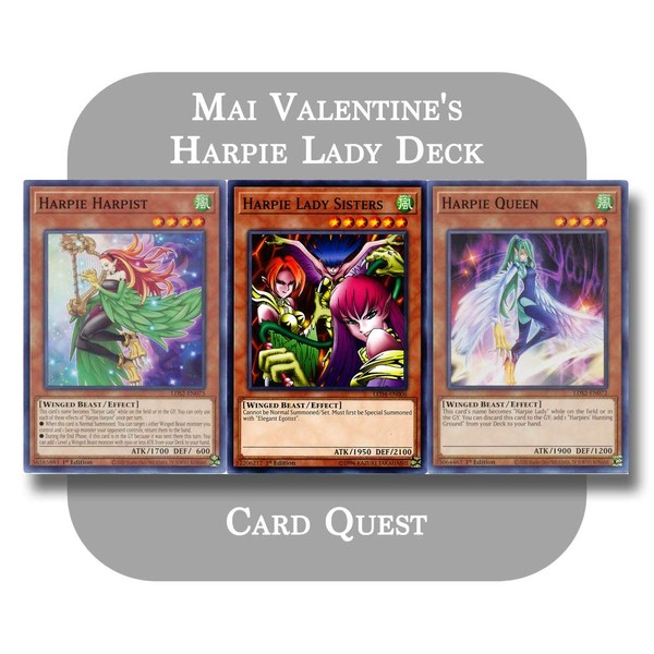 Yu-Gi-Oh! - Mai Valentine's Complete Harpie Lady Deck
