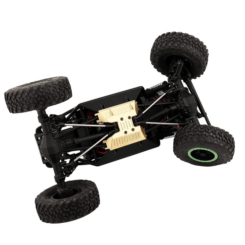 Brass Chassis Gearbox Skid Plate Transmission Mount for Axial 1/18
