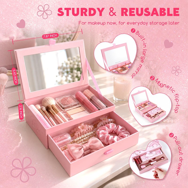 Makeup Kit for Teen Girls Beginners Make up Set for