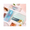 36 Pcs Plastic Pencil Case Bulk Hinged Lid and Snap