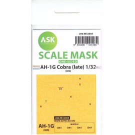 ArtScale ASKM32004 1:32 ASK/Art Scale Mask - AH-1G Cobra Late (ICM kit)