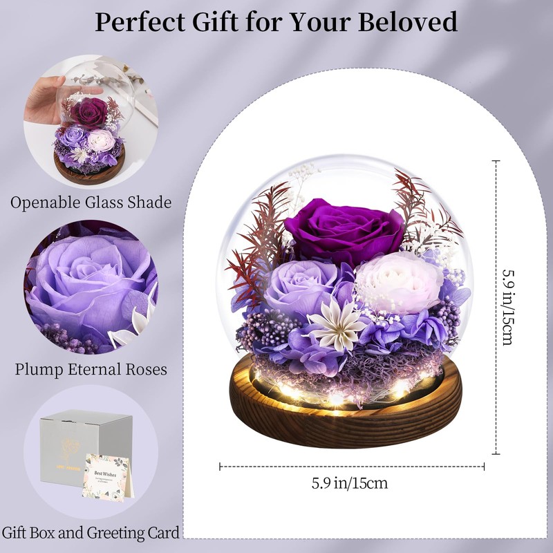 Emibele Gifts for Mom Flowers for Delivery, Birthday Gifts for